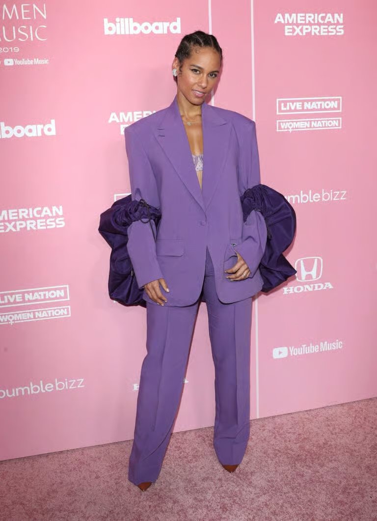 艾丽西亚·凯斯 (Alicia Keys) 出席 2019 年公告牌女性音乐奖颁奖典礼 - 洛杉矶