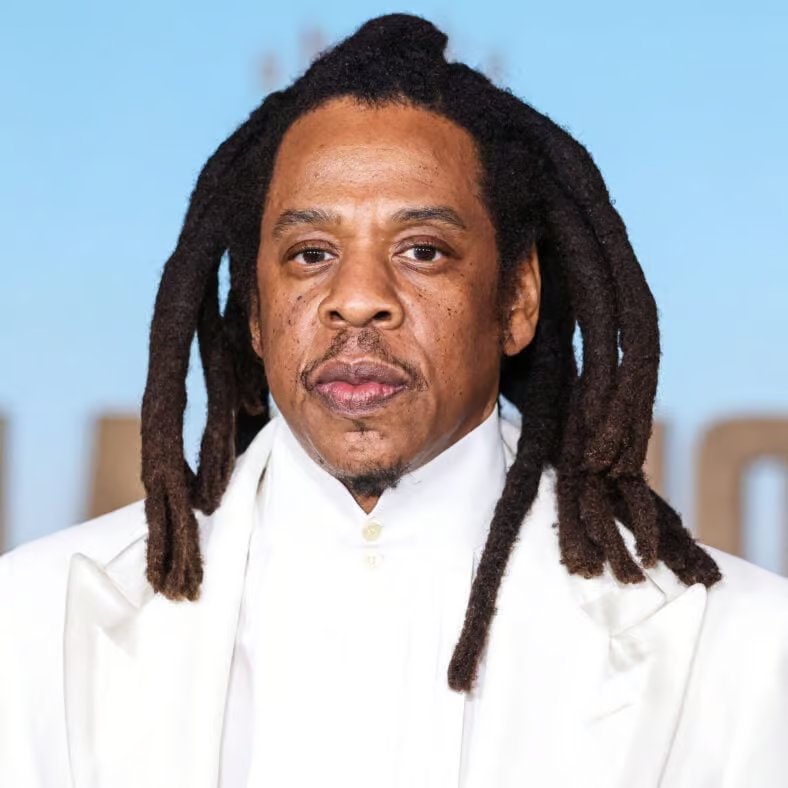 Jay-Z 出席索尼影业影片《克拉伦斯之书》洛杉矶首映式